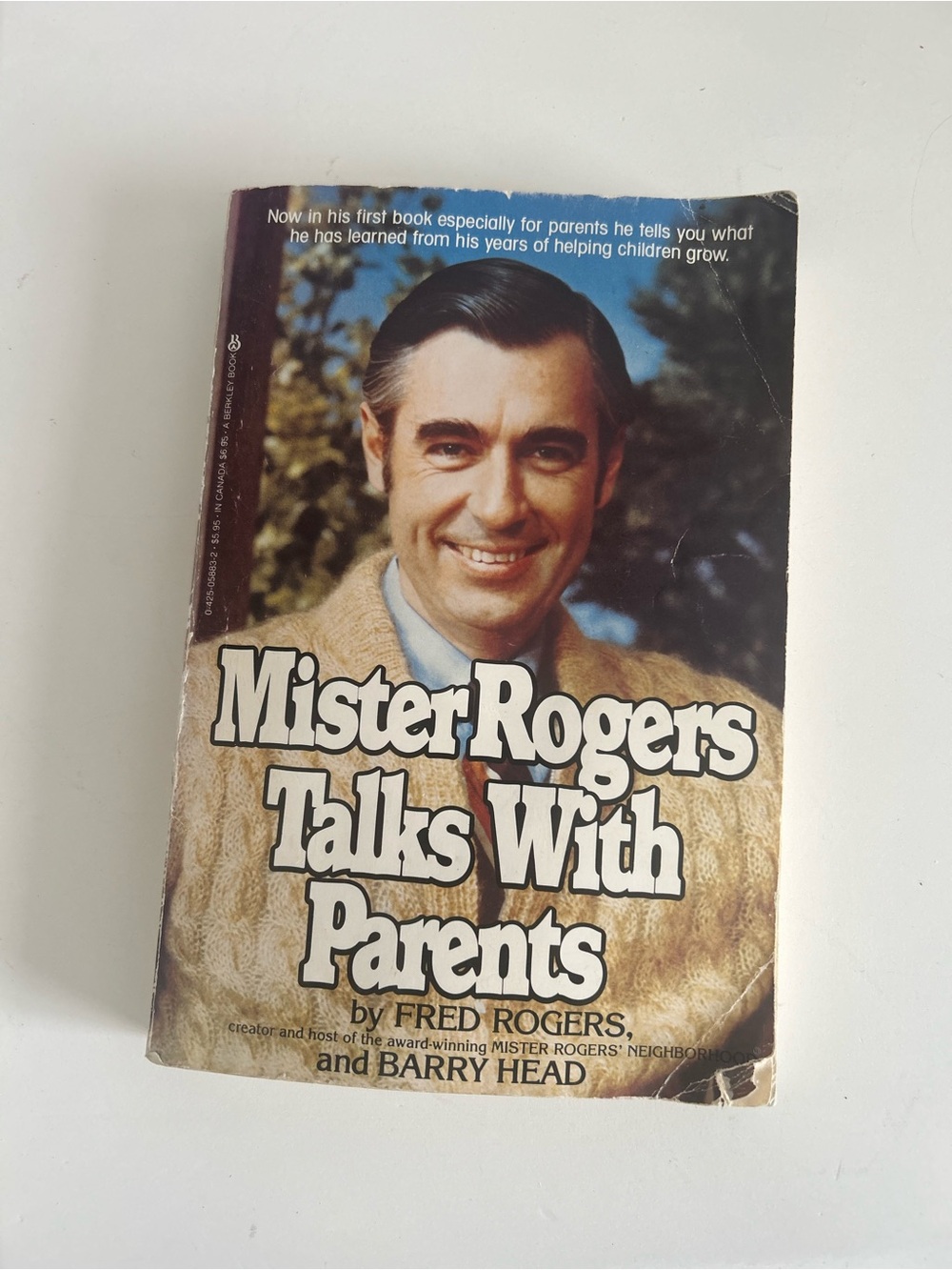 Mister Rogers Talks With Parents Vintage Paperback Book by Fred Rogers
